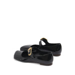 Chloé Black Calfskin Ballet Flats