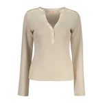 Guess Jeans Beige Polyester Women Sweater