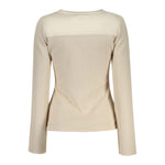 Guess Jeans Beige Polyester Women Sweater