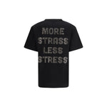 PINKO Black Cotton T-Shirt