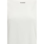 PINKO White Cotton T-Shirt