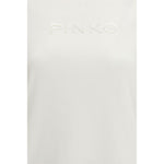 PINKO White Cotton T-Shirt