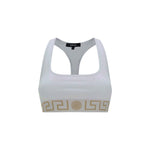 Versace White Cotton Top