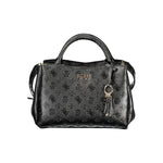 Guess Jeans Nero Poliuretano Women Handbag