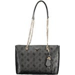 Guess Jeans Nero Poliuretano Women Handbag
