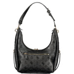 Guess Jeans Black Polyurethane Women's Handbag
