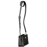 Guess Jeans Nero Poliuretano Female Shoulder Bag