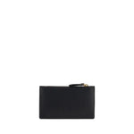 PINKO Black Calf Leather Bos Taurus Wallet