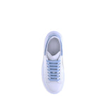 Alexander McQueen Light Blue Calf Leather Bos Taurus Platform Sneakers
