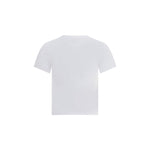 Ami Paris White Cotton T-Shirt