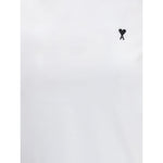Ami Paris White Cotton T-Shirt
