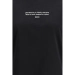 Off-White Black Cotton T-Shirt