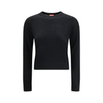 Diesel Black Wool Sweatshirt