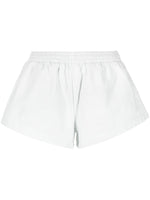 Balenciaga flared elasticated-waist shorts