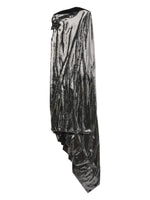 Balenciaga Metallic Effect Midi Dress