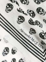 Alexander McQueen Skull wool scarf