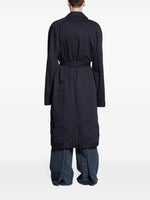 Balenciaga deconstructed cotton coat