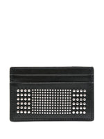 Alexander McQueen Studded leather card case