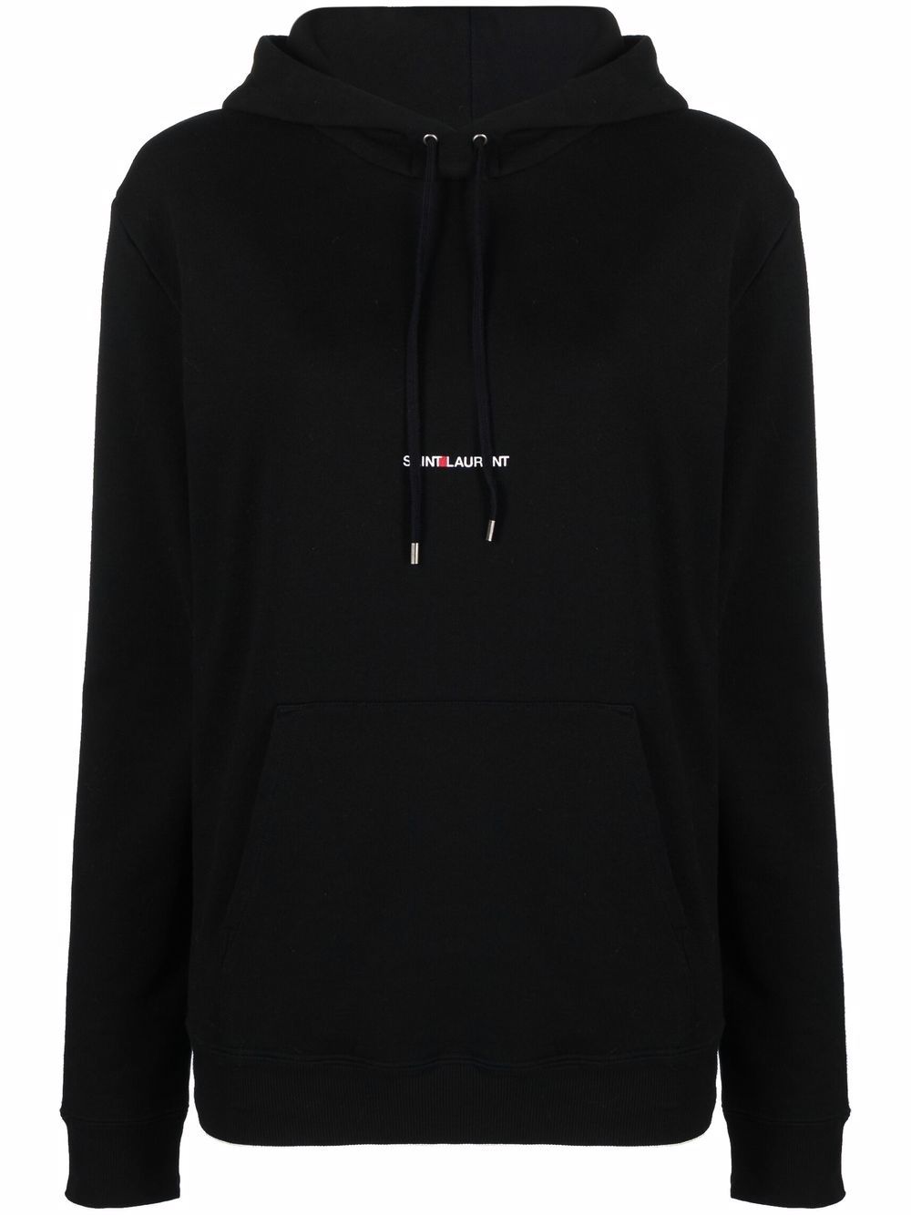 Saint Laurent Logo Print Hoodie