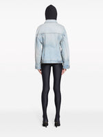 Balenciaga Hourglass silhouette denim jacket