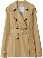 Burberry Belted Cotton Trench Coat