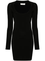 Saint Laurent Décolleté Mini Dress