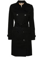 Burberry gabardine-weave trench coat