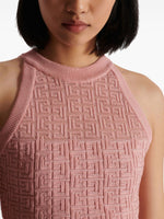 Balmain PB Labyrinth knit top