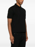 Saint Laurent Piquet cotton polo shirt