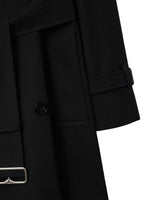 Burberry detachable-collar trench coat