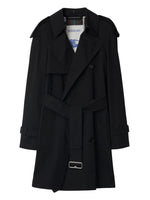 Burberry detachable-collar trench coat