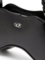 Diesel Play-Semi-gloss leather shoulder bag