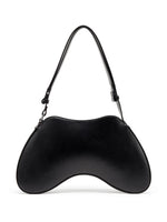 Diesel Play-Semi-gloss leather shoulder bag