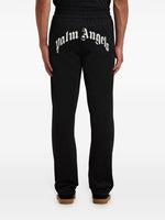 Palm Angels curved logo track pants
