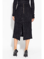 Balenciaga Tweed midi skirt