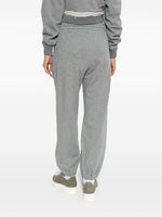 Alexander McQueen Logo-embroidered track pants