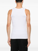 Alexander McQueen Skull-embroidered tank top