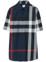 Burberry Somerton Checked Regular-fit Stretch-cotton Shirt