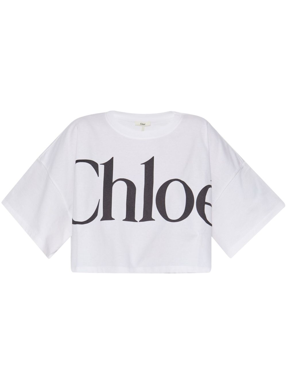 Chloé Logo-print crop top