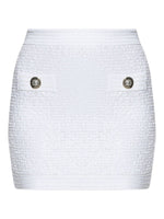 Balmain Tweed Mini Skirt