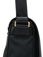 Tom Ford leather-trimmed nylon messenger bag