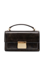 Golden Goose Venezia Bag in boarded leather with gold details