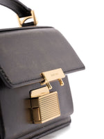 Golden Goose Venezia Bag in boarded leather with gold details