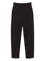 Alexander McQueen Pressed-crease tailored trousers