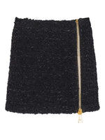 Balmain Short zipped tweed skirt