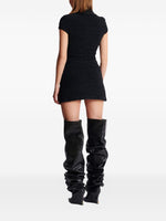Balmain Short zipped tweed skirt