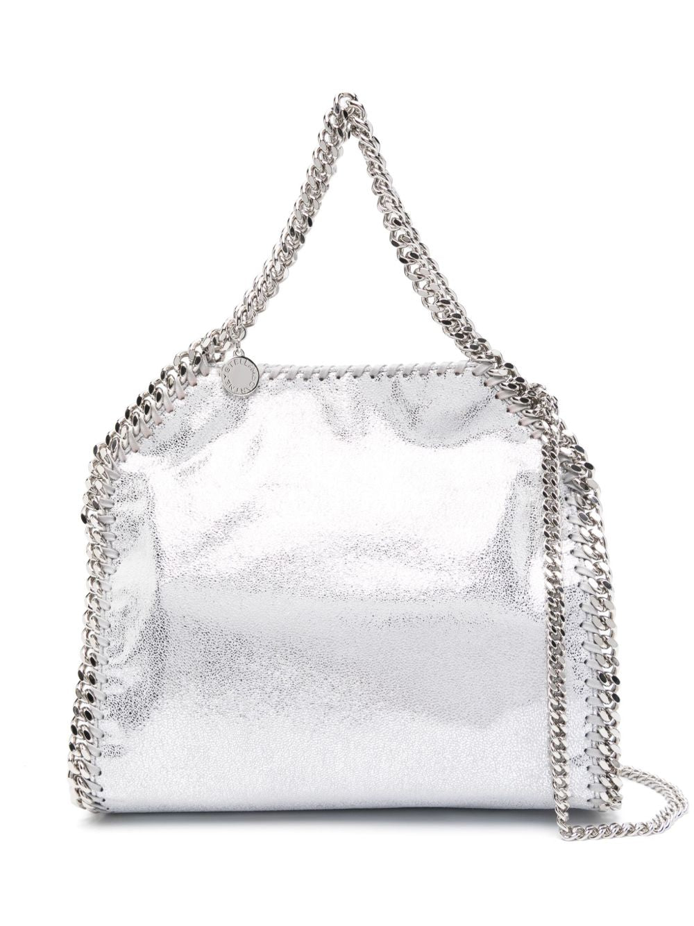 Stella McCartney Mini Falabella Metallic Tote Bag