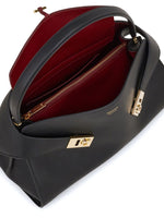 Ferragamo Hug Soft Bicolor Shoulder Bag