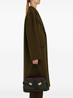 Ferragamo Hug Soft Bicolor Shoulder Bag