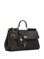 Dolce & Gabbana-MY SICILY HANDBAG IN PLONGÉ CALFSKIN
